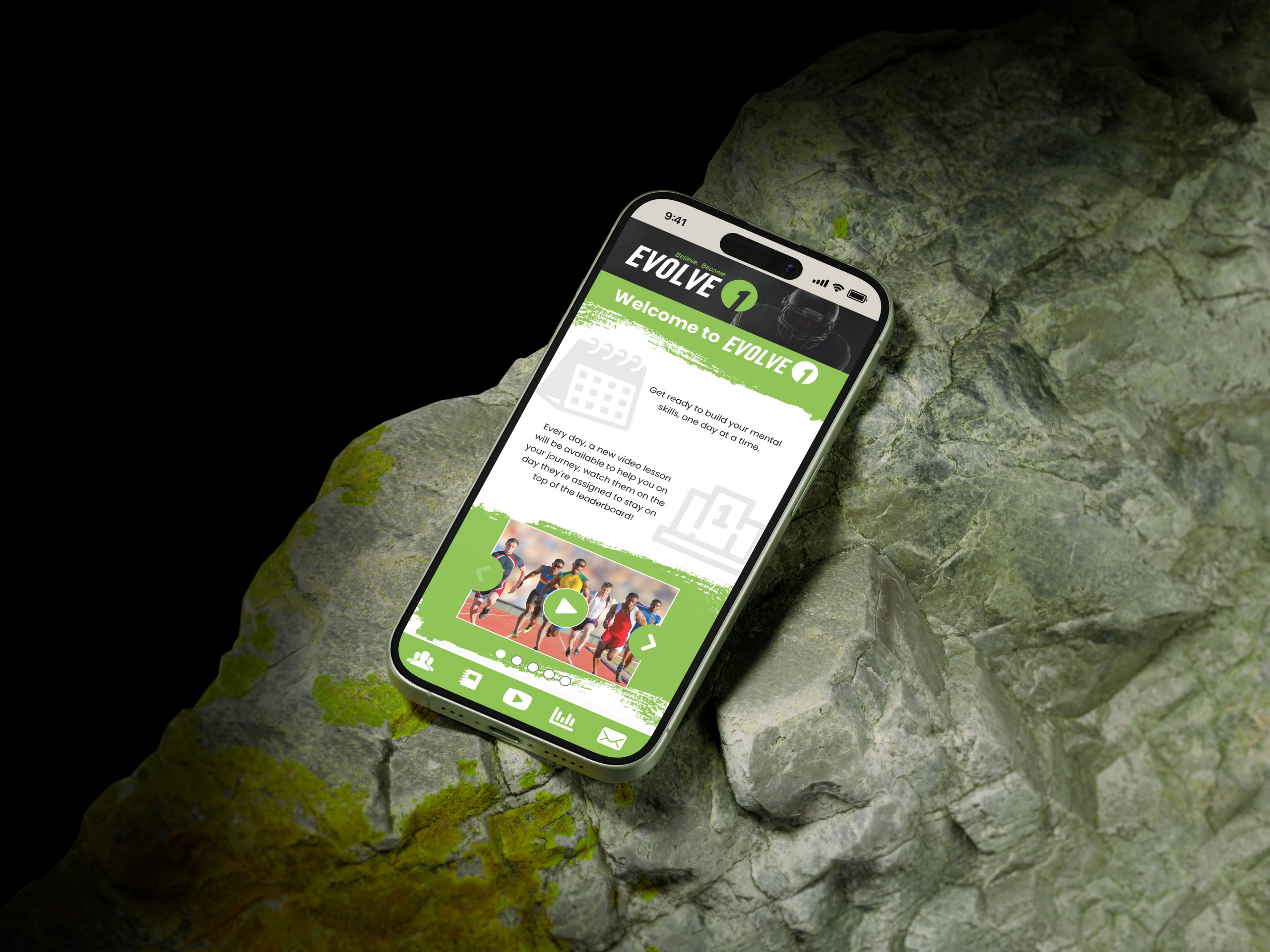 Evolve app design case study